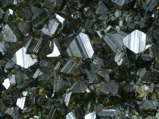 Epidote from Calumet Mine, 12 km NNE of Salida, Chaffee County, Colorado