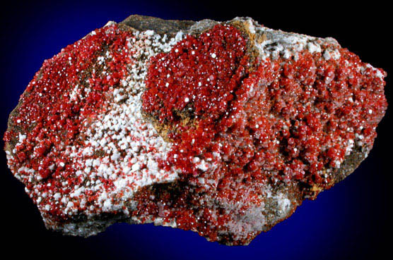 Vanadinite from Apache Mine (Vanadium Shaft), 8 km north of Globe, Gila County, Arizona