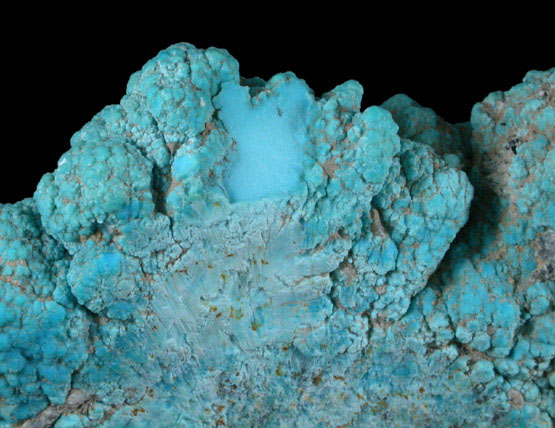 Turquoise from Kingman District, Mohave County, Arizona