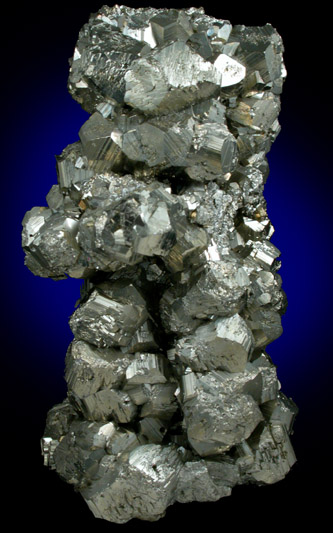 Pyrite Stalactite from Huanzala Mine, Huallanca District, Huanuco Department, Peru