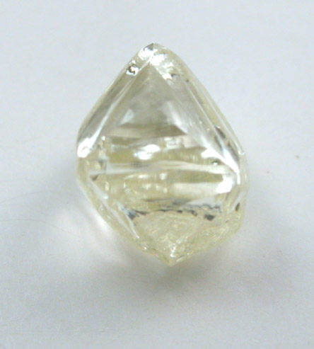 Diamond (1.49 carat yellow octahedral crystal) from Premier Mine, Gauteng Province, South Africa