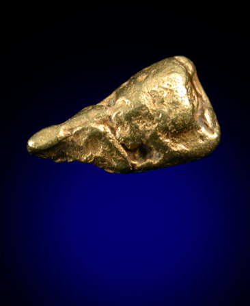 Gold (weight: 9.15 grains) from East Branch Swift River, near Byron, Oxford County, Maine