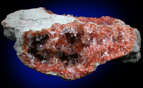 Celestine from Beineu-Kyr Mountain, 20 km south of Kishlak Geok-Dere, South Tuarkyr, Turkmenistan