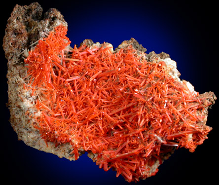 Crocoite from Adelaide Mine, Dundas, Tasmania, Australia