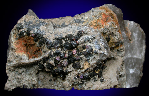 Magnetite and Brookite on Smoky Quartz from Magnet Cove, Hot Spring County, Arkansas