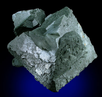 Orthoclase var. Adularia with Chlorite and Apatite from Fieschergletscher, Wallis, Switzerland