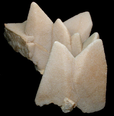 Calcite (twinned crystals) from Djourhovoi Mine, Laki District, Rhodope Mountains, Bulgaria