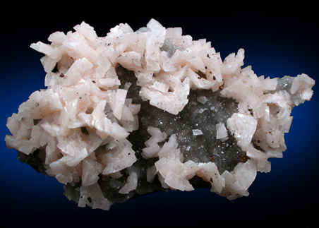 Dolomite on Quartz from Black Rock Quarry, Lawrence County, Arkansas