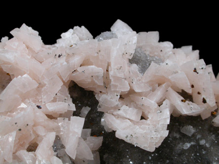 Dolomite on Quartz from Black Rock Quarry, Lawrence County, Arkansas