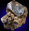 Vesuvianite with Grossular Garnet from Bou Agra, Imilchil, Morocco