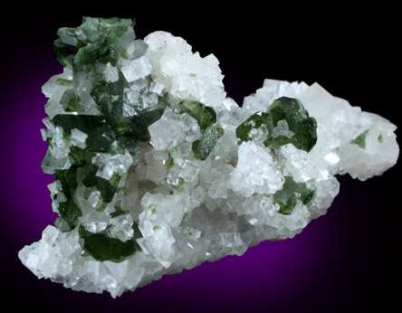 Uvite Tourmaline on Magnesite from Brumado District, Serra das guas, Bahia, Brazil