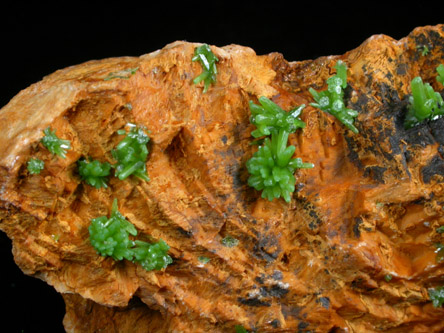 Pyromorphite from Mine Les Farges, Ussel, Corrze, France