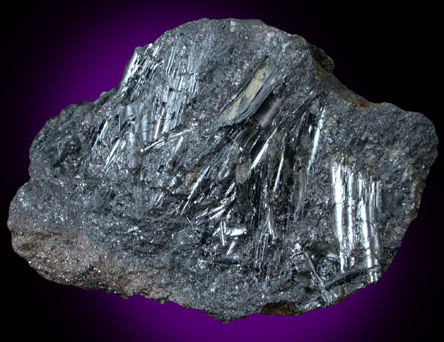 Cylindrite from (Santa Cruz Mine), Poopó District, Oruro Department, Bolivia (Type Locality for Cylindrite)