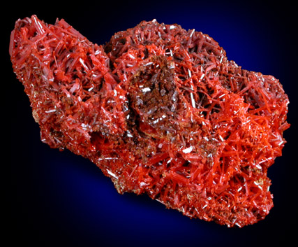 Crocoite from Adelaide Mine, Dundas, Tasmania, Australia