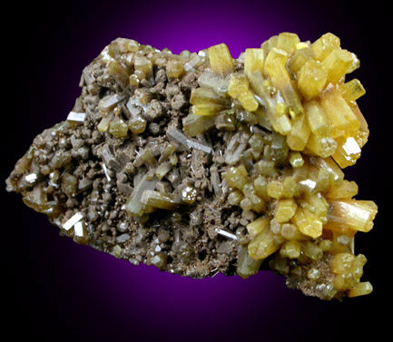 Pyromorphite from Bunker Hill Mine, Coeur d'Alene District, Shoshone County, Idaho