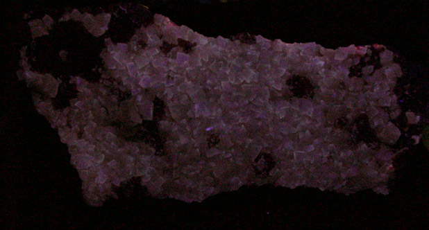 Stilbite, Calcite, Pyrite from Moore's Station Quarry, 44 km northeast of Philadelphia, Mercer County, New Jersey