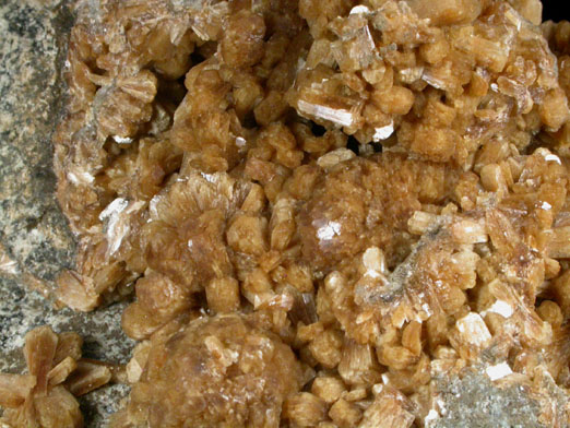 Stilbite from Moore's Station Quarry, 44 km northeast of Philadelphia, Mercer County, New Jersey