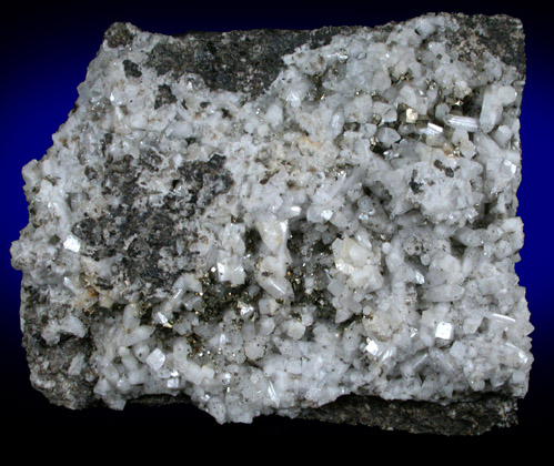 Pyrite and Apophyllite from Bergen Hill, Hudson County, New Jersey