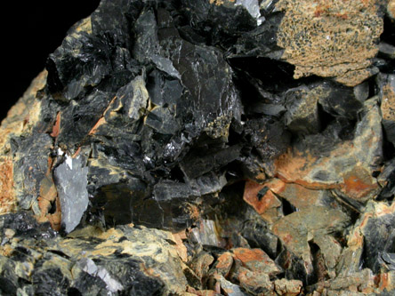 Vivianite var. Mullicite from Mullica Hill, Gloucester County, New Jersey