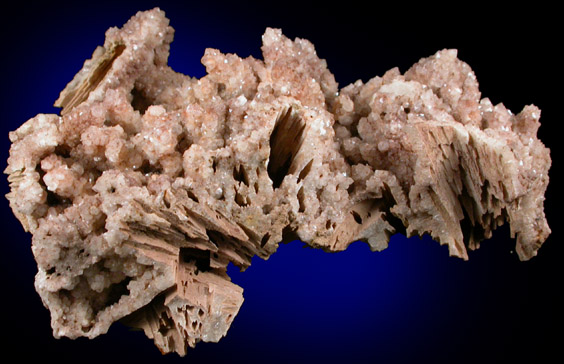 Quartz pseudomorphs after Glauberite from Paterson, Passaic County, New Jersey