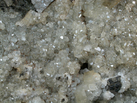 Datolite and Calcite from Bergen Hill, Hudson County, New Jersey