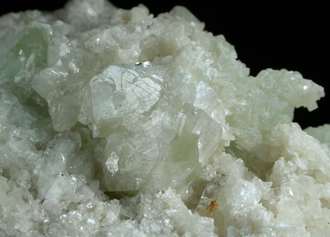 Datolite and Prehnite from Paterson, Passaic County, New Jersey