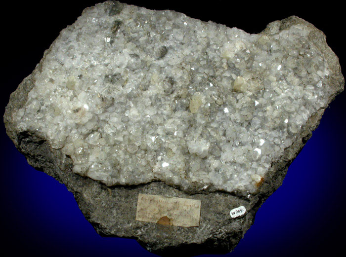 Apophyllite with Calcite and Pyrite from Bergen Hill, Hudson County, New Jersey
