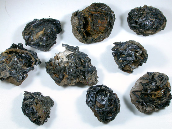 Vivianite from Vincentown, Burlington County, New Jersey