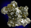 Sphalerite with Calcite from Deveti Septemvri Mine, Madan District, Rhodope Mountains, Bulgaria