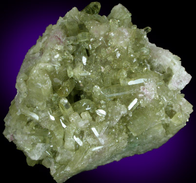 Vesuvianite from Jeffrey Mine, Asbestos, Qubec, Canada