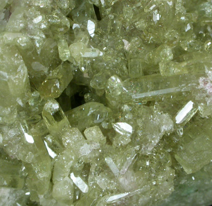 Vesuvianite from Jeffrey Mine, Asbestos, Qubec, Canada