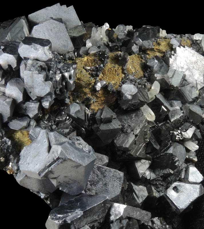 Galena, Sphalerite, Chalcopyrite, Quartz from Deveti Septemvri Mine, Madan District, Rhodope Mountains, Bulgaria