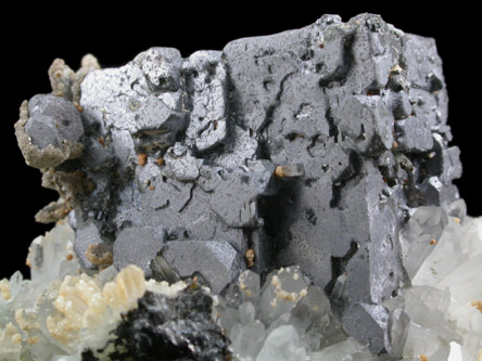 Galena and Quartz from Deveti Septemvri Mine, Madan District, Rhodope Mountains, Bulgaria