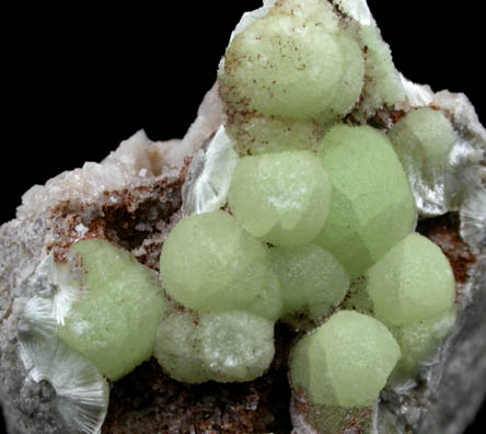 Wavellite from National Limestone Quarry, Lime Ridge, Mount Pleasant Mills, Snyder County, Pennsylvania