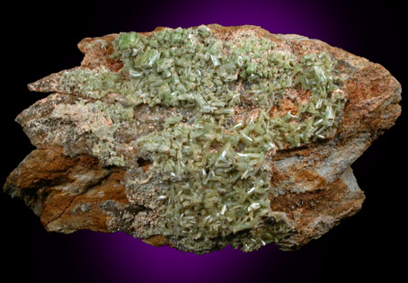 Pyromorphite from Mina Resuperferoltica, Santa Eufemia, Cordoba, Spain