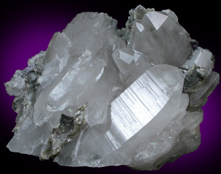Arsenopyrite, Quartz, Fluorite, Muscovite from Yaogangxian Mine, Nanling Mountains, Hunan Province, China