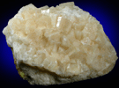 Aragonite with Sulfur from Moss Bluff Dome, Liberty County, Texas