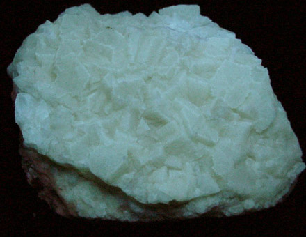 Aragonite with Sulfur from Moss Bluff Dome, Liberty County, Texas