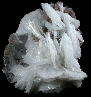 Albite var. Cleavelandite with Lepidolite and Quartz from Pederneira Mine, Sao Jose da Safira, Minas Gerais, Brazil