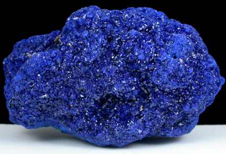 Azurite from Ahouli Mines, Aouli, 7 km northeast of Mibladen, Zeida-Aouli-Mibladen belt, Midelt Province, Morocco