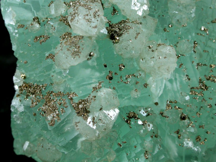 Fluorite with Pyrite and Quartz from Samine Fluorite Mine, Djebel el Hammam, 44 km southwest of Meknes, Morocco