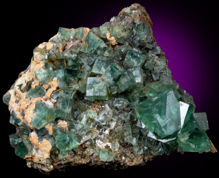 Fluorite from Rogerley Mine, Frosterley, County Durham, England