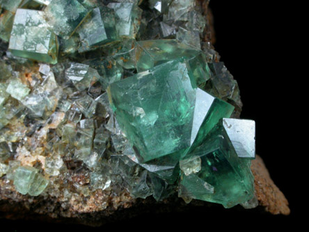 Fluorite from Rogerley Mine, Frosterley, County Durham, England