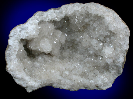Quartz Geode with Pyrite from Keokuk, Lee County, Iowa