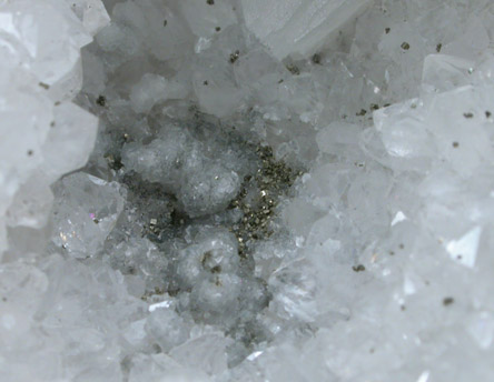 Quartz Geode with Calcite from Keokuk, Lee County, Iowa