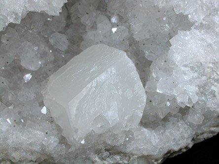 Quartz Geode with Calcite from Keokuk, Lee County, Iowa