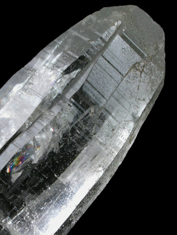 Quartz var. Dauphin-law Twin from St. Gotthard, Kanton Uri, Switzerland