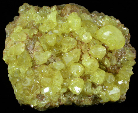 Sulfur from El Desierto, West of Salar de Uyuni, Potosi, Bolivia