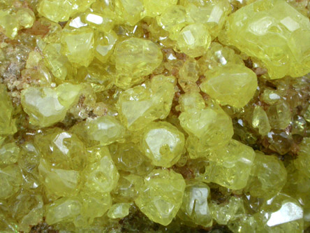 Sulfur from El Desierto, West of Salar de Uyuni, Potosi, Bolivia