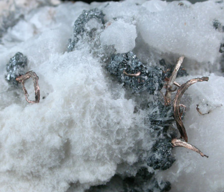Silver (wire crystals) from Uchucchacua Mine, Oyon, Cajatambo, Peru
